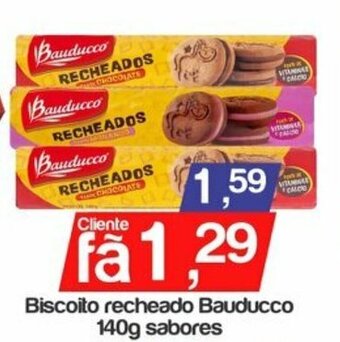 Supermercados Gricki Biscoito Recheado Bauducco 140g sabores oferta