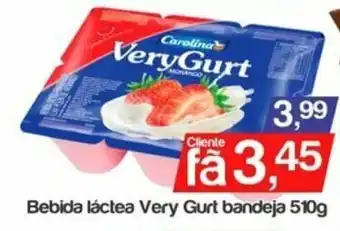 Bebida Lactea Very Gurt bandeja 510g
