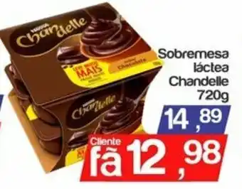Sobremesa Lactea Chandelle 720g