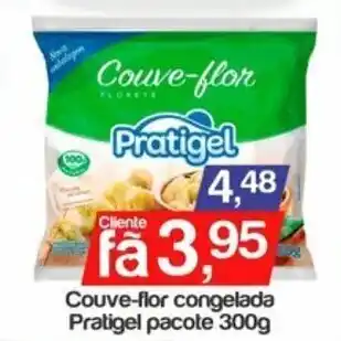 Couve-Flor congelada Pratigel pacote 300g