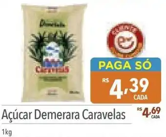 Supermercados Condor Açúcar Demerara Caravelas 1kg oferta