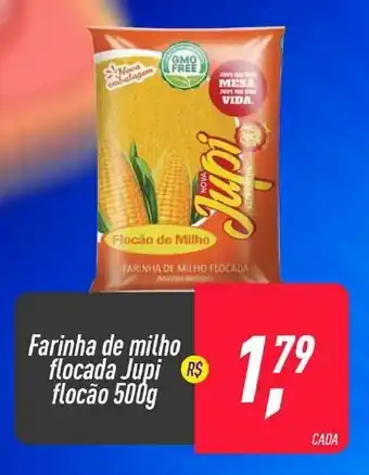 Frangolândia Farinha de Milho flocada Jupi Flocao 500g oferta