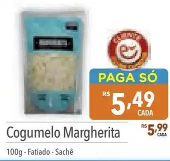 Supermercados Condor Cogumelo Margherita 100g Fatiado Sachê oferta