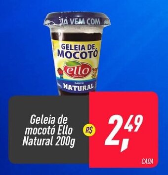 Frangolândia Geleia de Mocoto Ello Natural 200g oferta