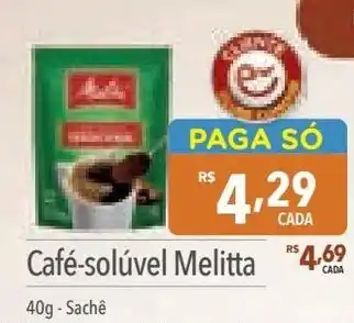 Supermercados Condor Café-solúvel Melitta 40g - Sachê oferta