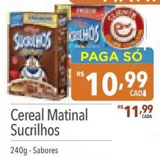 Supermercados Condor Cereal Matinal Sucrilhos 240g - Sabores oferta