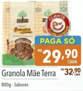 Supermercados Condor Granola Mãe Terra 800g - Sabores oferta