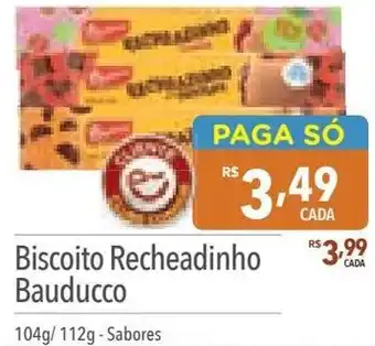 Supermercados Condor Biscoito Recheadinho Bauducco 104g/112g-Sabores oferta