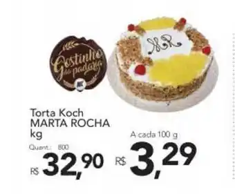 Torta Koch Marta Rocha 100g