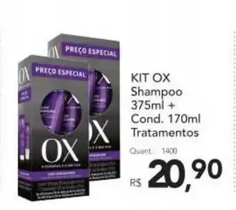 Supermercados Koch Kit Ox Shampoo 375ml + Cond. 170ml Tratamentos oferta