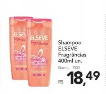 Shampoo Elseve Frangrâncias 400ml