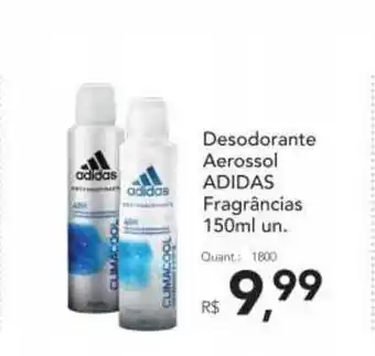 Supermercados Koch Desodorante Aerossol Adidas Fragrâncias 150ml oferta