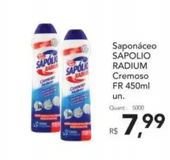 Saponáceo Sapolio Radium Cremoso 450ml