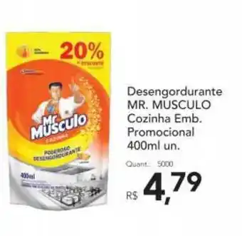 Desengordurante Mr. Musculo Cozinha Emb. Promocional 400ml
