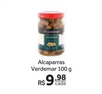 Verdemar Supermercado Alcaparras Verdemar 100g oferta