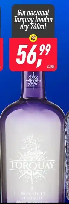 Gin Nacional Torquay london dry 740ml