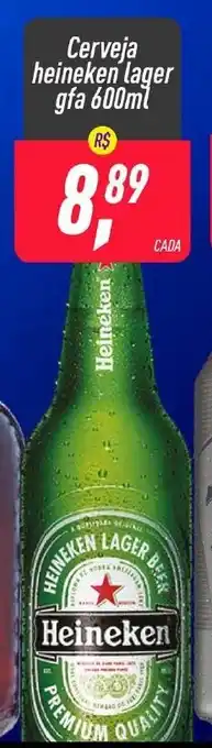 Frangolândia Cerveja Heineken lata gfa 600ml oferta