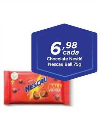 Verdemar Supermercado Chocolate Nestlé Nescau Ball 75g oferta