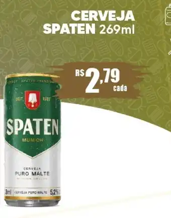 Supermercado Precito CERVEJA SPATEN 269ml oferta