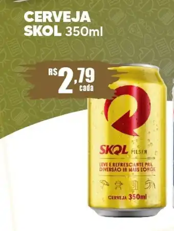 Supermercado Precito CERVEJA SKOL 350ml oferta