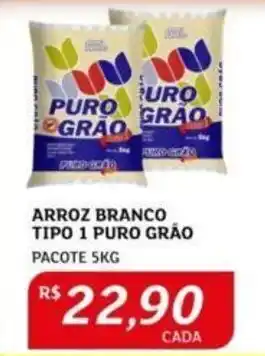 Assaí Atacadista ARROZ BRANCO TIPO 1 PURO GRÃO PACOTE 5KG oferta