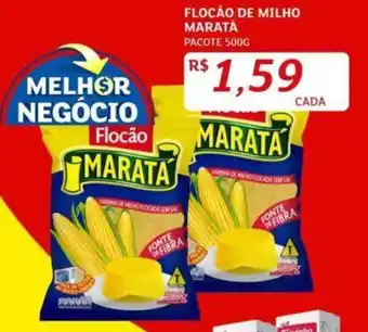 Assaí Atacadista FLOCÃO DE MILHO MARATÁ PACOTE 500G oferta