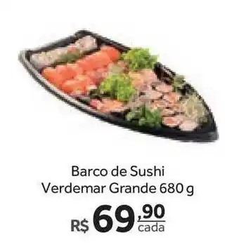 Verdemar Supermercado Barco De Sushi Verdemar Grande 680g oferta