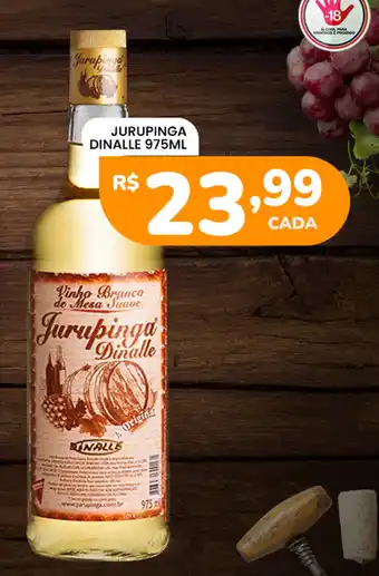 Supermercado Bergamini JURUPINGA DINALLE 975ML oferta