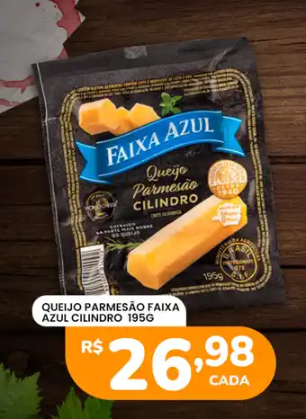 Supermercado Bergamini QUEIJO PARMESÃO FAIXA AZUL CILINDRO 195G oferta