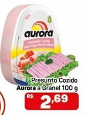 Compre Bem Presunto Cozido Aurora a granel 100g oferta
