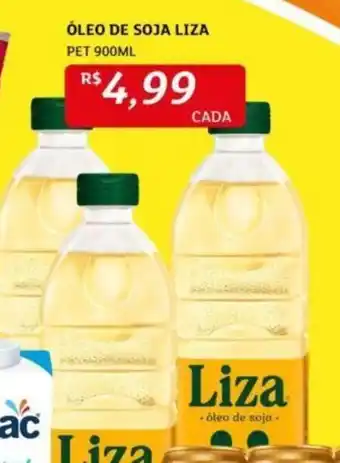ÓLEO DE SOJA LIZA PET 900ML