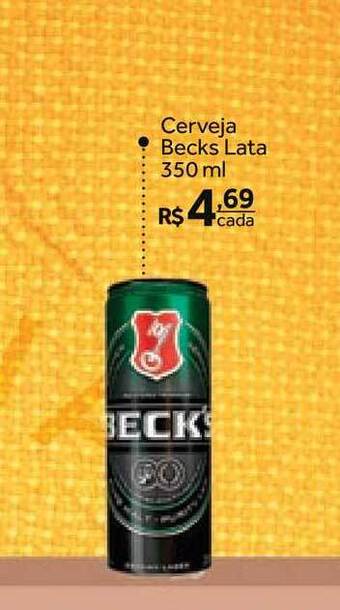 Cerveja Becks Lata 350ml