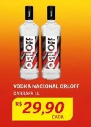 Assaí Atacadista VODKA NACIONAL ORLOFF GARRAFA IL oferta