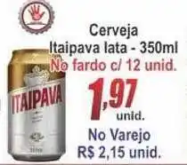 Serrano Supermercado Cerveja Itaipava 350ml oferta