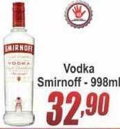 Serrano Supermercado Vodka Smirnoff 998ml oferta