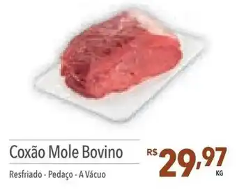 Supermercados Condor Coxão Mole Bovino Resfriado - Pedaço - A Vácuo oferta