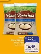 Prato fino - arroz parboilizado