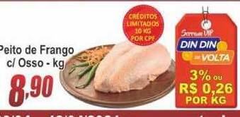 Peito De Frango C-osso 1kg