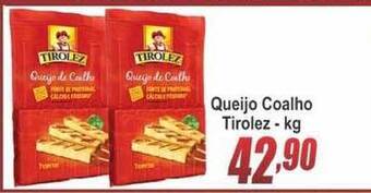 Queijo Coalho Tirolez 1kg