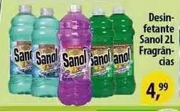 Desinfetante Sanol Fragrâncias 2L