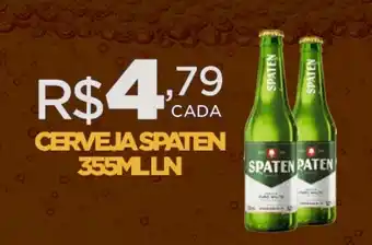 DB Supermercados CERVEJA SPATEN 355ML LN oferta