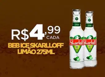 DB Supermercados BEB ICE SKARLLOFF LIMÃO 275ML oferta