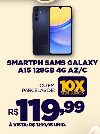 DB Supermercados SMARTPH SAMS GALAXY A15 128GB 4G AZ/C oferta