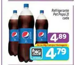 Supermercados Big Compra Refrigerante Pet Pepsi 2L oferta