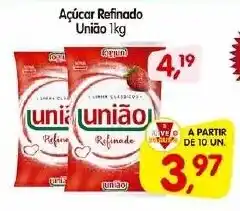 Cercadão Açúcar Refinado União 1kg oferta