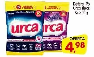 Cercadão Deterg. Pó Urca Tipos Sc 800g oferta