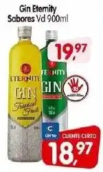 Cercadão Gin Eternity Sabores Vd 900ml oferta