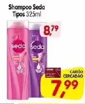 Cercadão Shampoo Seda Tipos 325ml. oferta