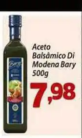Confiança Supermercados Aceto Balsâmico Di Modena Bary 500g oferta