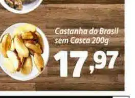 Castanha Do Brasil Sem Casca 200g